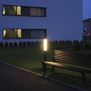 columna luminosa contemporánea