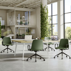 silla de trabajo de aluminio