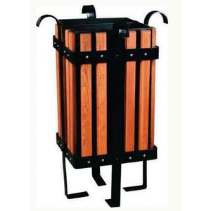 cubo de basura público
