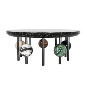 mesa de centro de mármol