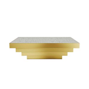 mesa de centro de mármol