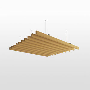 absorbente acústico de madera