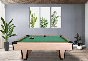 mesa de billar contemporánea