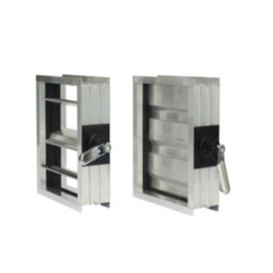 compuerta de ventilación de metal