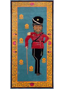 alfombra contemporánea