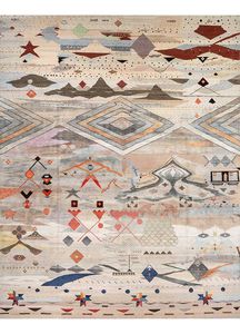 alfombra contemporánea