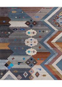 alfombra contemporánea