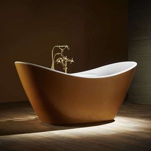 bañera ovalada