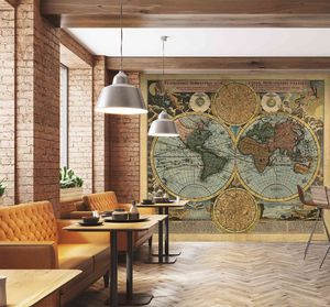 papel pintado mapa