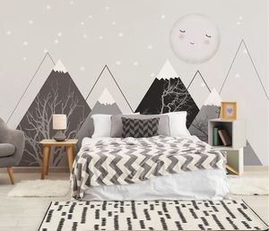 papel pintado de estilo escandinavo