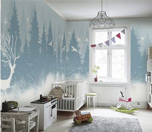 papel pintado de estilo escandinavo