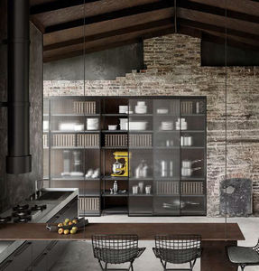 biblioteca de pared