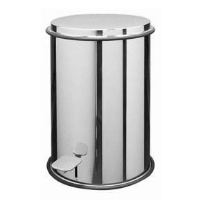 Papelera de aluminio