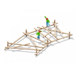 barra de equilibrio para parque infantil