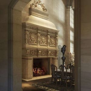 trumeau para chimenea clásico