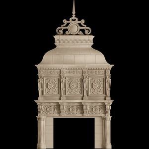 trumeau para chimenea clásico