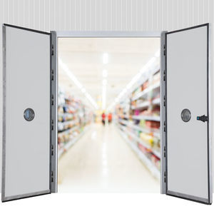 puertas industriales abatibles
