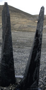 bloque de piedra de pizarra