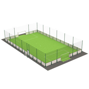 campo de fútbol para espacio público