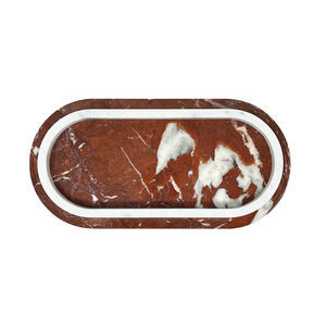 bandeja de servicio de mármol