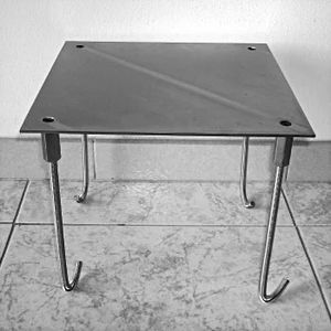 base para sombrilla de acero
