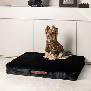 cama para perros de tejido