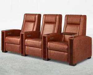 butaca de cine de cuero