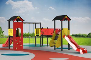estación de juego para parque infantil