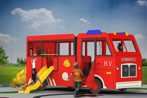 vehículo para parque infantil