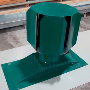 ventilación de techo de metal