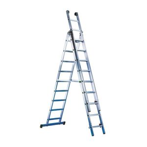 escalera elevada de trabajo
