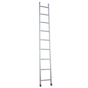 escalera elevada de aluminio