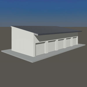 hangar de acero