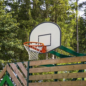 tablero de baloncesto de madera