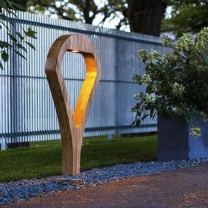bolardo de iluminación de jardín