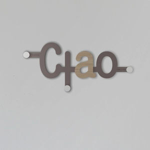 perchero de pared