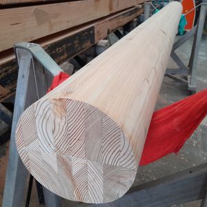 columna de madera