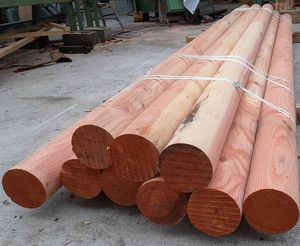 poste de madera