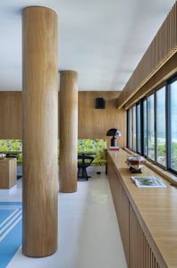columna de madera