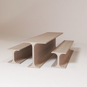 mesa contemporánea