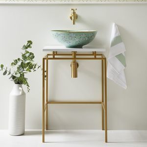 encimera de lavabo de madera