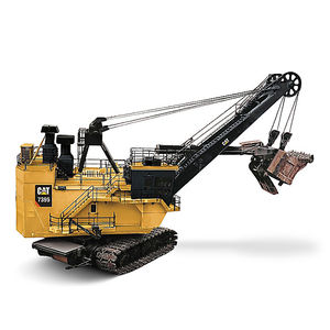 excavadora con orugas