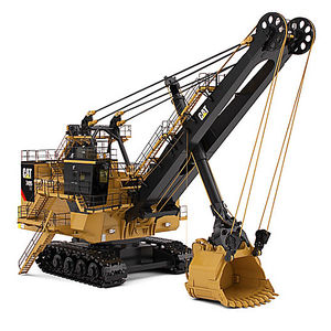 excavadora con orugas
