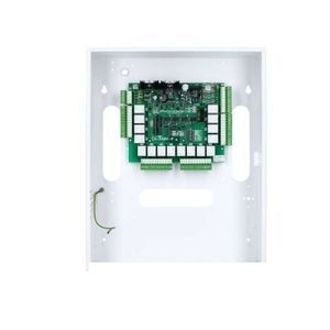 sistema de control de acceso centralizado con lector de códigos de barras
