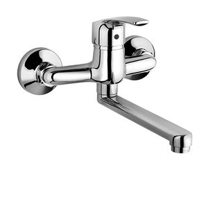 grifo monomando de pared