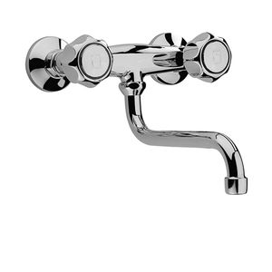 grifo bimando de pared