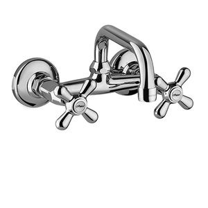 grifo bimando de pared