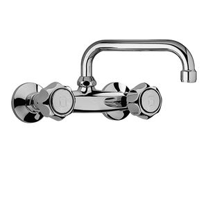 grifo bimando de pared