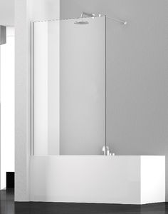 mampara de bañera fija