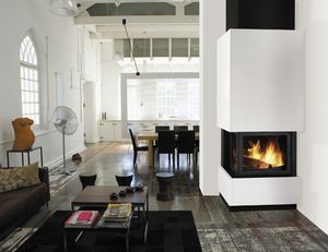 chimenea de leña